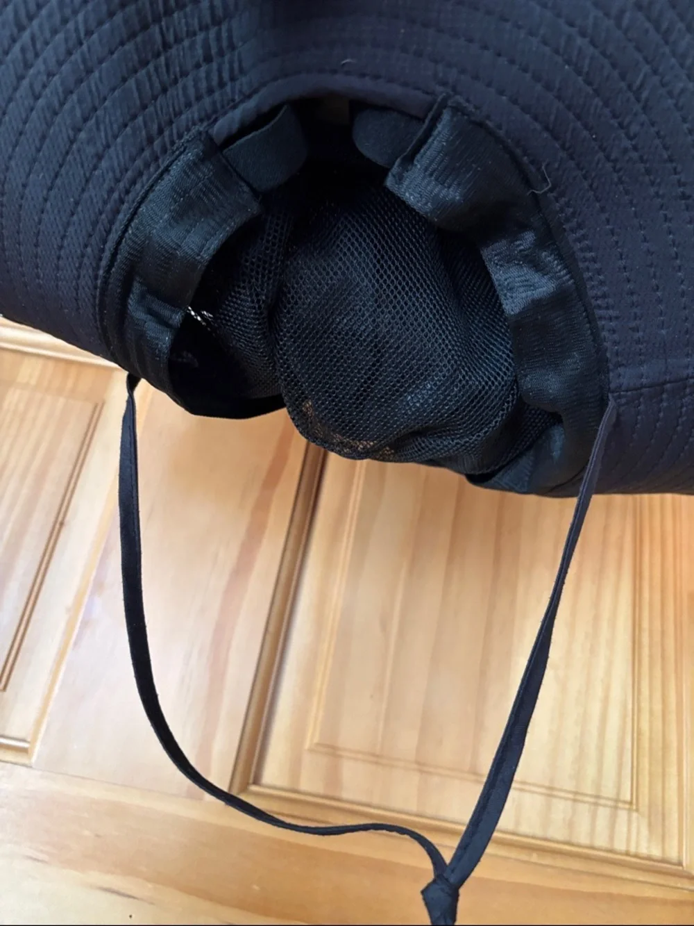 Sun Shade Black Ventilated Hat
